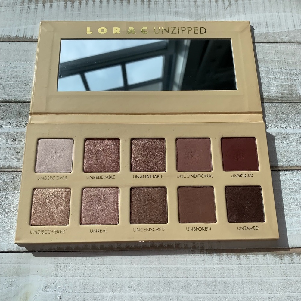 Lorac Unzipped eyeshadow palette